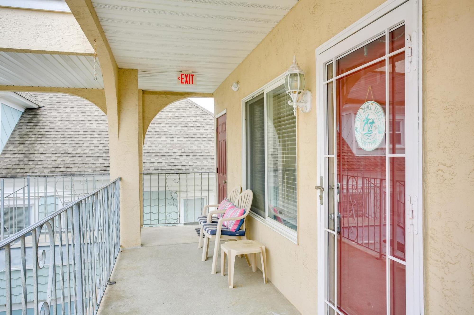 Quaint Wildwood Condo About Walk To Beach! Εξωτερικό φωτογραφία