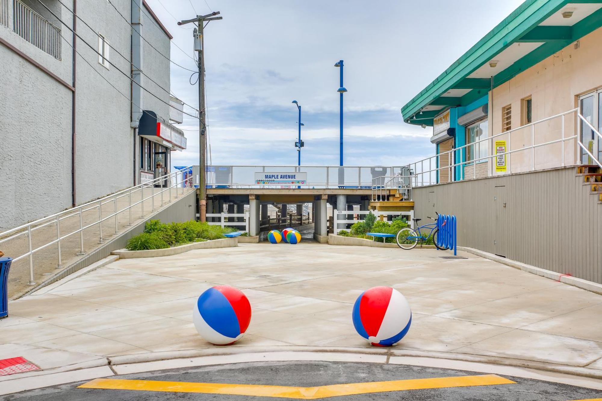 Quaint Wildwood Condo About Walk To Beach! Εξωτερικό φωτογραφία