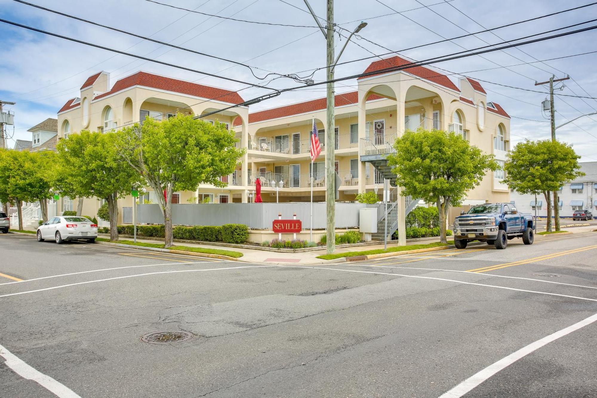 Quaint Wildwood Condo About Walk To Beach! Εξωτερικό φωτογραφία